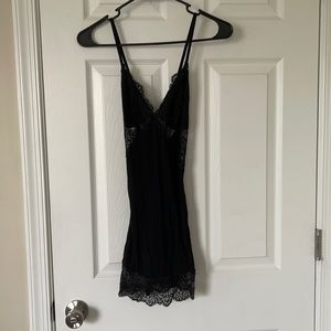 NWOT Black Lingerie Dress/ Top